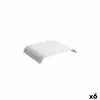 Välipalatarjotin Viejo Valle Continental Valkoinen 17,6 x 16,2 x 3 cm (6 osaa)