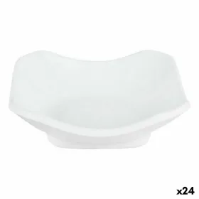 Degustācijas Komplekts Viejo Valle Troya Balts Melamīna Kvadrāta 11 x 11 x 3,5 cm (24 gb.)
