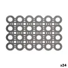 Подставка под горячее Viejo Valle PVC Серебристый 45 x 30 cm (24 штук)