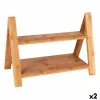 servēšanas dēlis Viejo Valle Dubultais augstums Bambuss 39,7 x 20,3 x 18 cm (2 gb.)