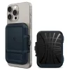 Spigen Lock Fit MagSafe - Magnetic Wallet (Metal Slate)