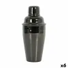 Kokteilių plakiklis Juoda 300 ml 7,5 x 17,5 cm (6 vnt.)