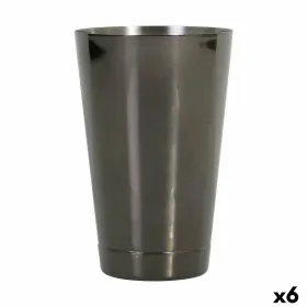 Sekoitusastia Inde Ruostumaton teräs Musta Cocktail 50 cl (6 osaa)