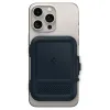 Spigen Lock Fit MagSafe - Magnetic Wallet (Metal Slate)
