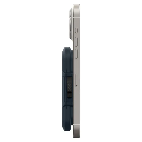 Spigen Lock Fit MagSafe - Magnetic Wallet (Metal Slate)