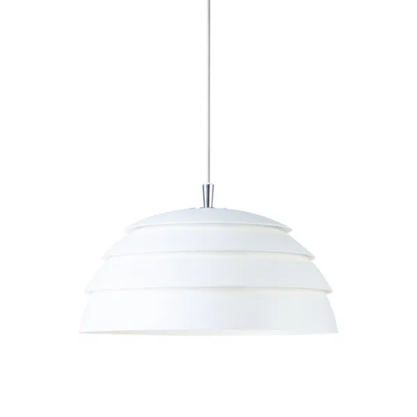 Covetto pendant D390 flat white E27