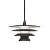 DaVinci pendant flat black E14