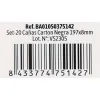 Salmi Algon Kartons Melns 20 Daudzums 24 gb.