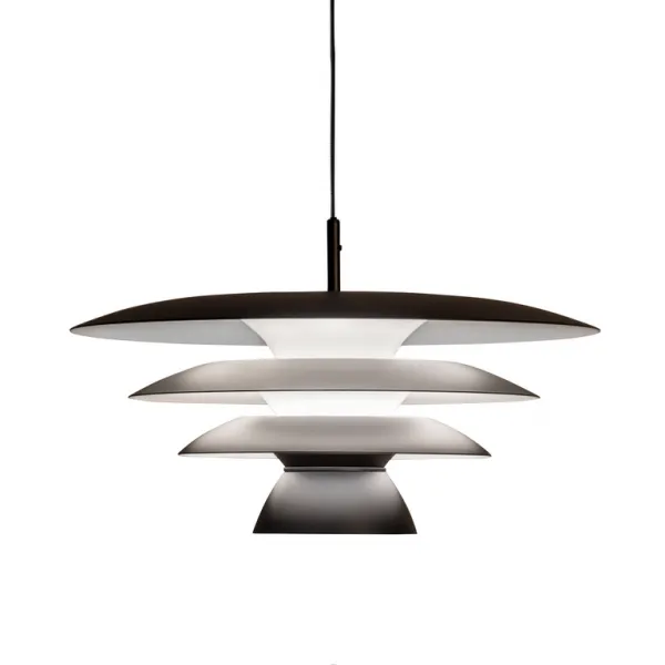 DaVinci pendant D500 flat black E27