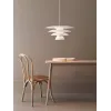 DaVinci pendant D500 flat white E27