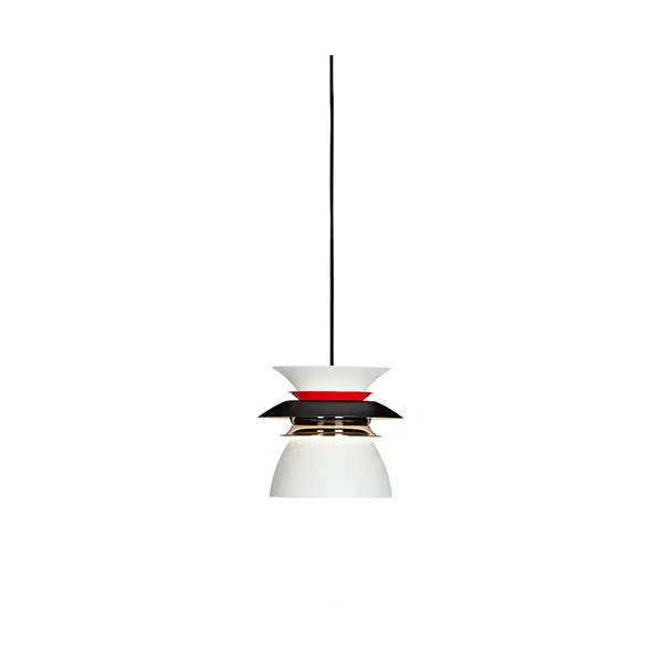 Belid  Pendant Metal Flat black/Glossy red 1548021