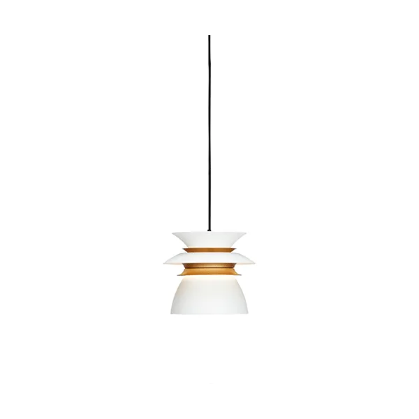 Diablo pendant D165 flat white/brass G9