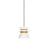 Diablo pendant D165 flat white/brass G9