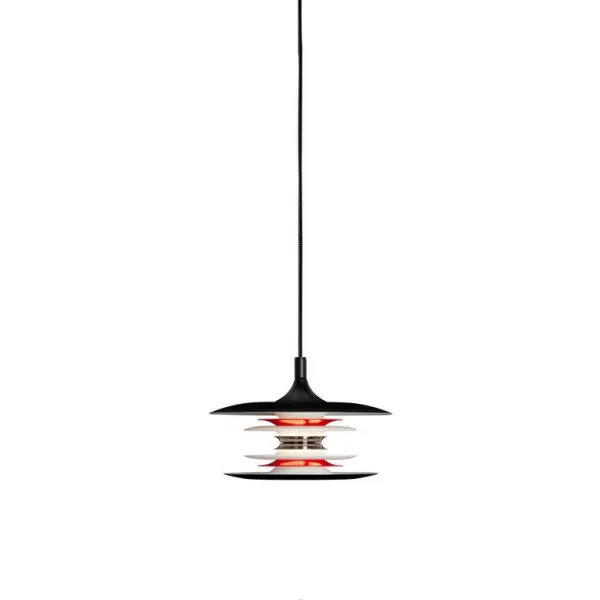 Belid Pendant Metal Flat black/Glossy red 1448021