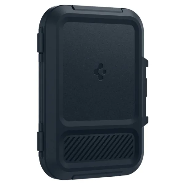 Spigen Lock Fit MagSafe - Magnetic Wallet (Metal Slate)