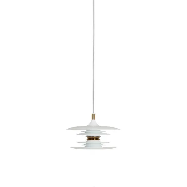 Belid  Pendant Metal Flat white/Brass 1448091