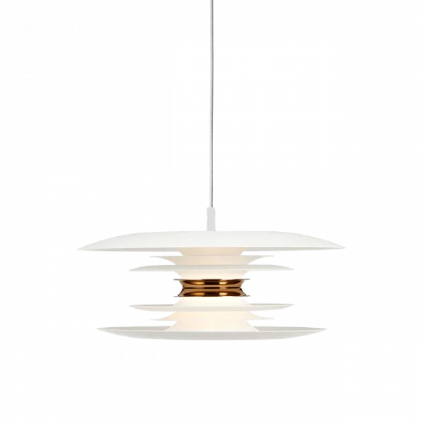 Belid  Pendant Metal Flat white/Brass 144591