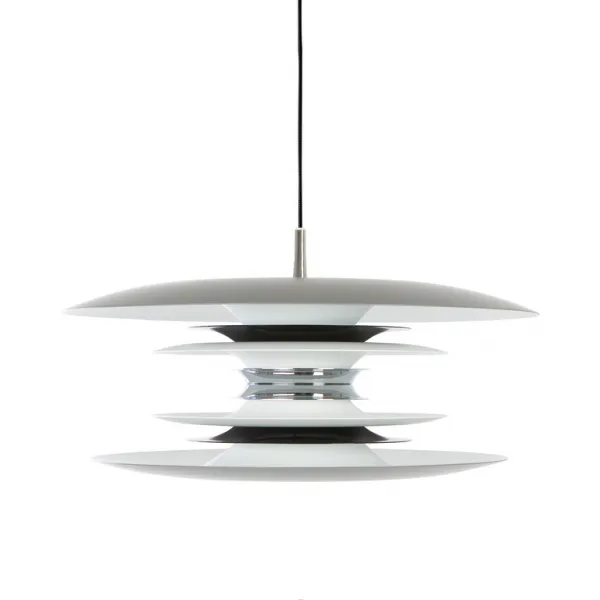 Diablo pendant D500 grey/glossy black E27