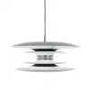 Diablo pendant D500 grey/glossy black E27