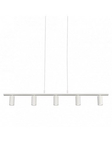 Lucy linear pendant 5 flat white GU10