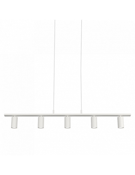 Lucy linear pendant 5 flat white GU10