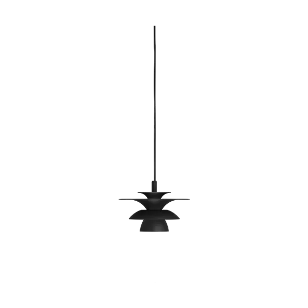 Picasso window pendant D180 flat black G9