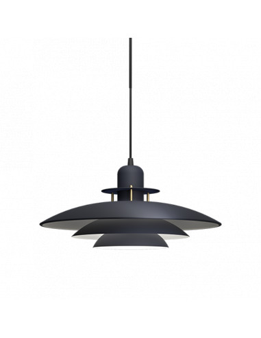 Primus I pendant D430 dark denim/brass E27