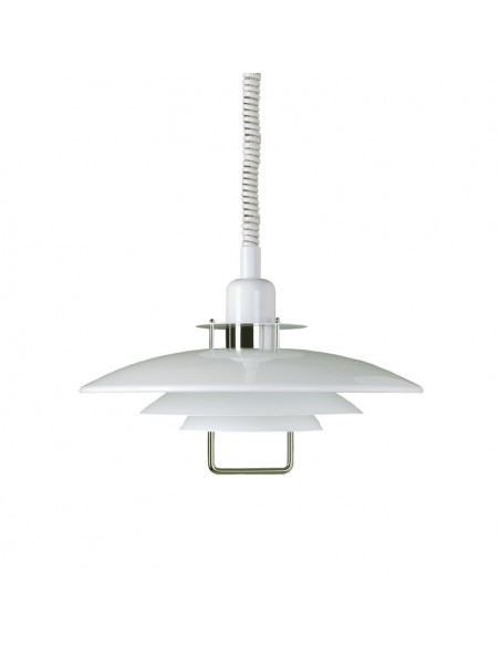 Primus II pendant D430 white/chrome E27