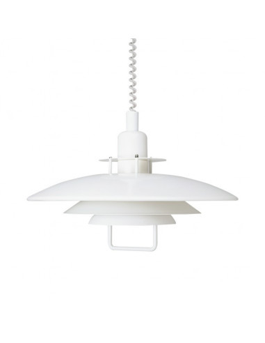 Primus III pendant D500 flat white E27