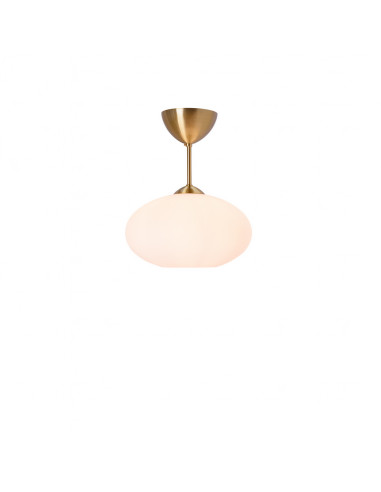 Bullo ceiling D270 brass/opal glass E27