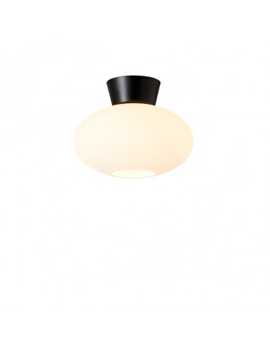 Bullo ceiling D270 flat white/opal glass E27