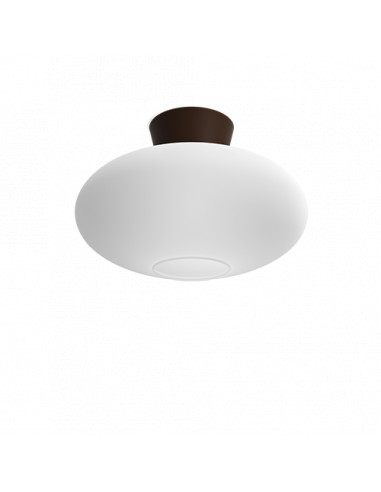 Bullo XL ceiling D380 oxide/opal glass E27