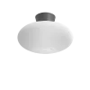 Belid  Ceiling light Metal/Glass Oxide grey/Opal glass 2265155389