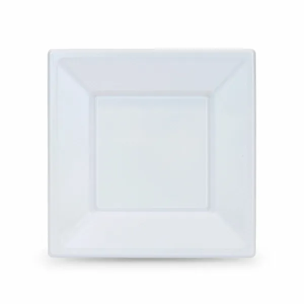 Vairākkārt lietojamu šķīvju komplekts Algon Kvadrāta Plastmasa 18 x 18 x 1,5 cm (24 gb.)