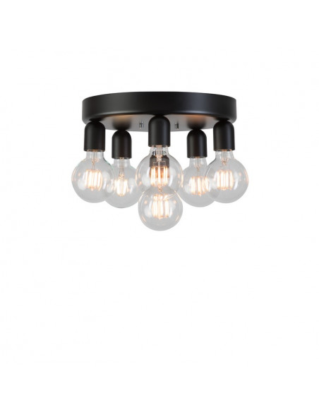 Regal ceiling 6 D320 black E27