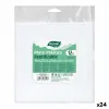 Vairākkārt lietojamu šķīvju komplekts Algon Kvadrāta Balts Plastmasa 23 x 23 x 2 cm (24 gb.)