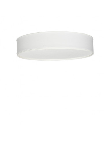 Soft ceiling D500 white linen E27