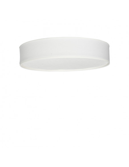 Soft ceiling D500 white linen E27