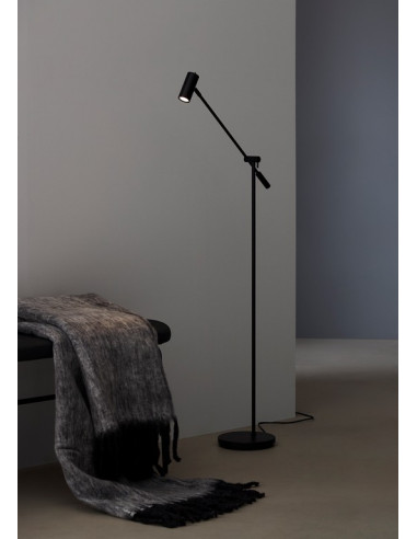 Cato Black floor lamp DIM GU4/MR11