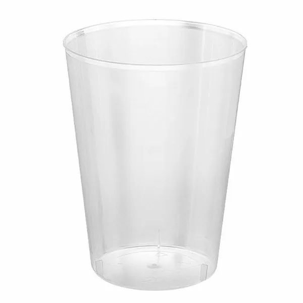Sarja kierrätettäviä mukeja Algon Läpinäkyvä Siideri 40 osaa 500 ml (10 Kappaletta)