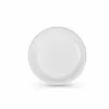 Vairākkārt lietojamu šķīvju komplekts Algon Balts Plastmasa 17 x 17 x 1,5 cm (36 Vienības)