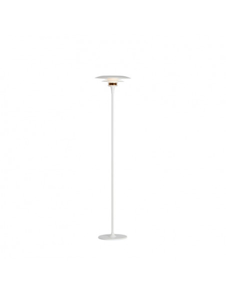 Belid  Floor lamp Metal Flat white/Brass 3365091