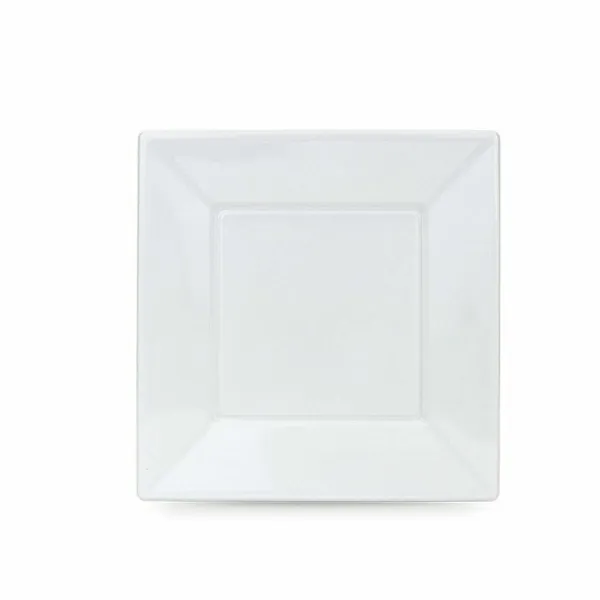 Vairākkārt lietojamu šķīvju komplekts Algon Balts Plastmasa 23 x 23 x 1,5 cm (36 Vienības)