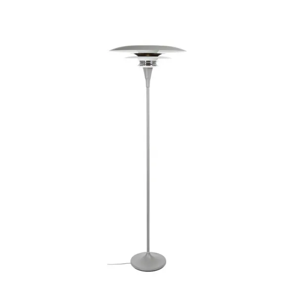 Diablo floor lamp D500 grey/glossy black E27