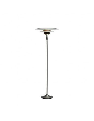 Diablo floor lamp D500 flat alu/flat white E27