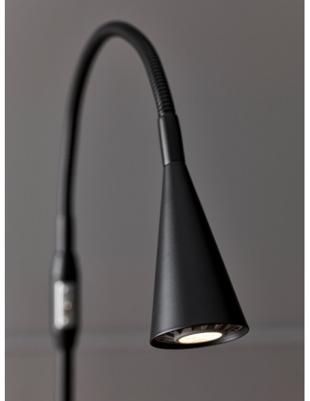 Ledro floor lamp flat black MR16