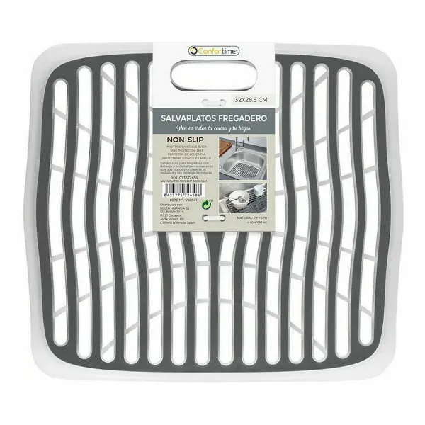 Non-slip Mat Confortime 32 x 29 x 1 cm (12 Units)