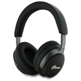 Guess Metal Script Logo - Wireless Over-Ear Bluetooth Headphones ANC + ENC (black)
