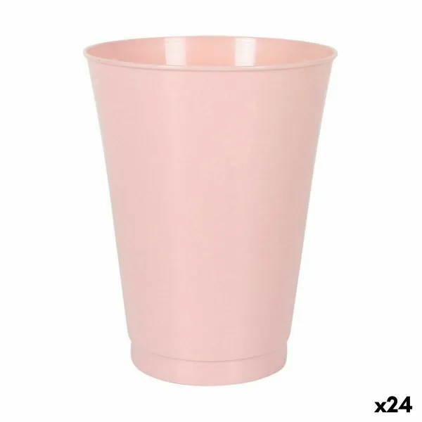 Glāžu komplekts Dem   Daudzkrāsains polipropilēns 4 Daudzums 230 ml (24 gb.)