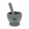 Кухонная ступка Quttin Пластик 11 x 9 cm Чёрный (12 штук)